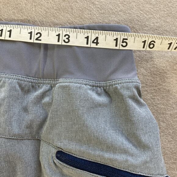 LULULEMON Men’s Pace Breaker Shorts 10 " Sz M Lined Gray Drawstring Gym Stretch - Picture 8 of 10